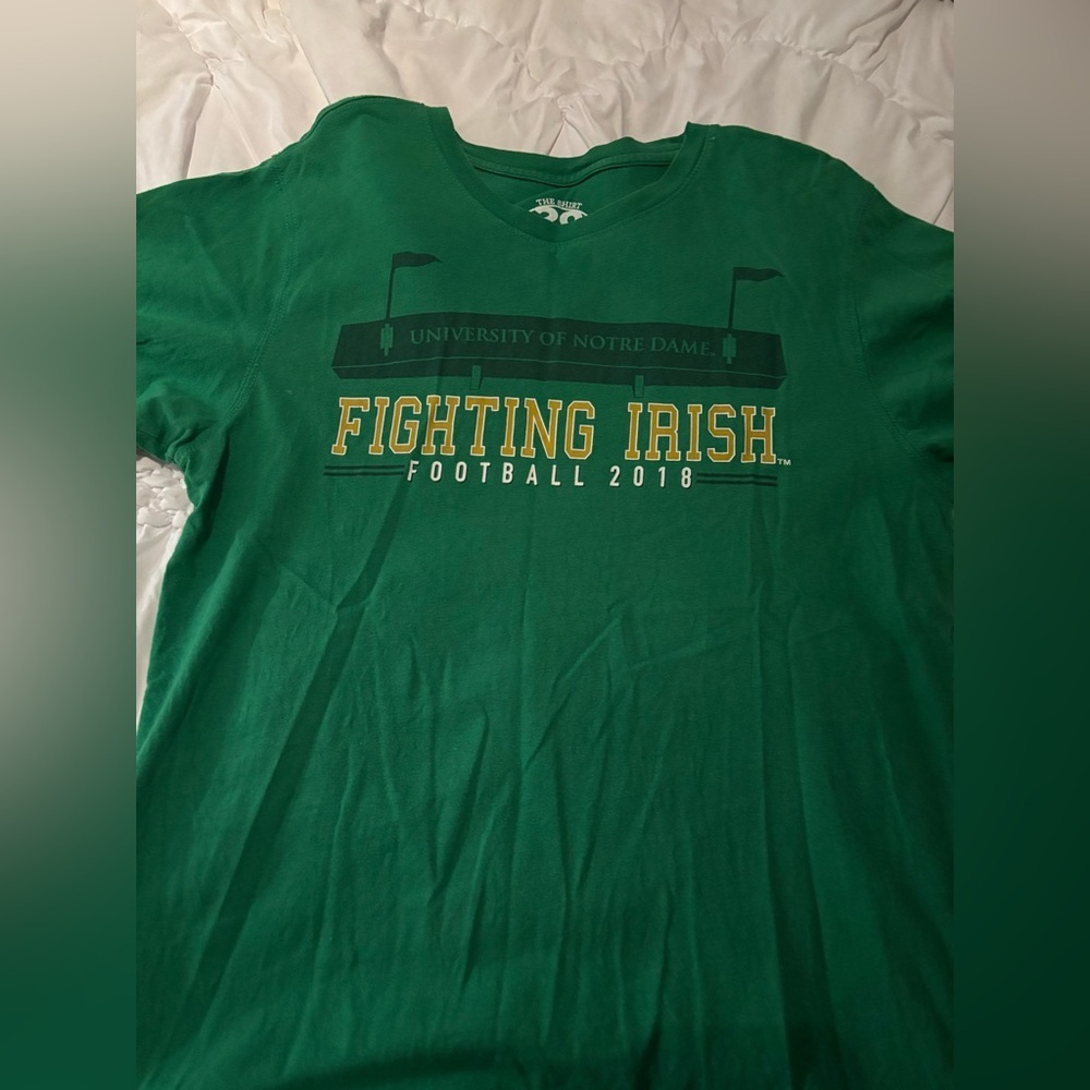 norte dame graphic tshirt